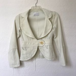 NWOT Argentinian Brand Ossira - Cream Blazer